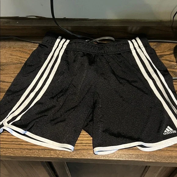 Adidas womens Black Shorts - Picture 1 of 3